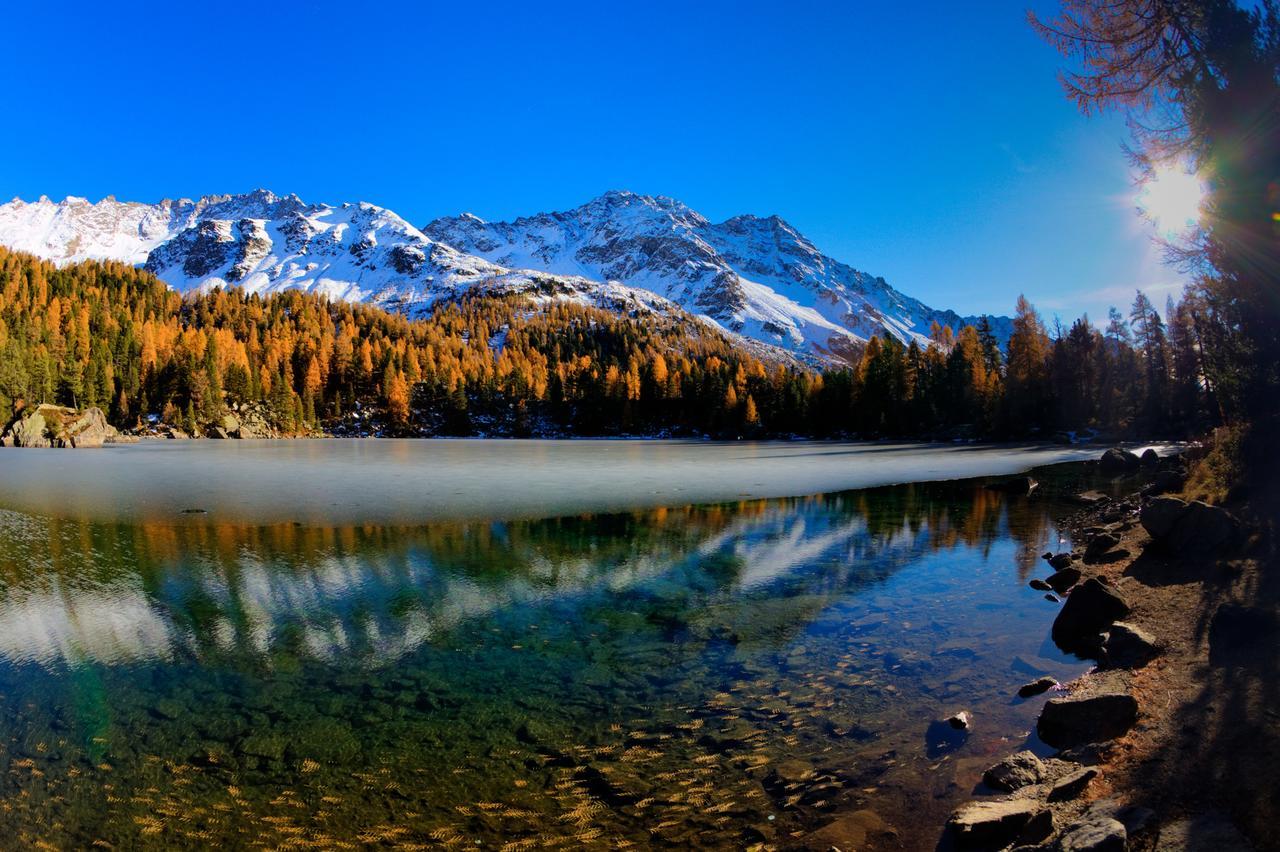 Hotel Centrale, Typically Swiss Poschiavo Dış mekan fotoğraf
